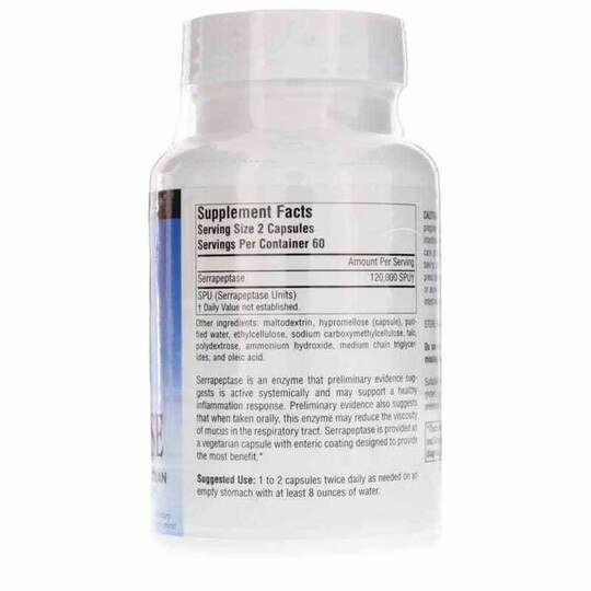 Serrapeptase Whole Body Systemic Enzyme, SNN